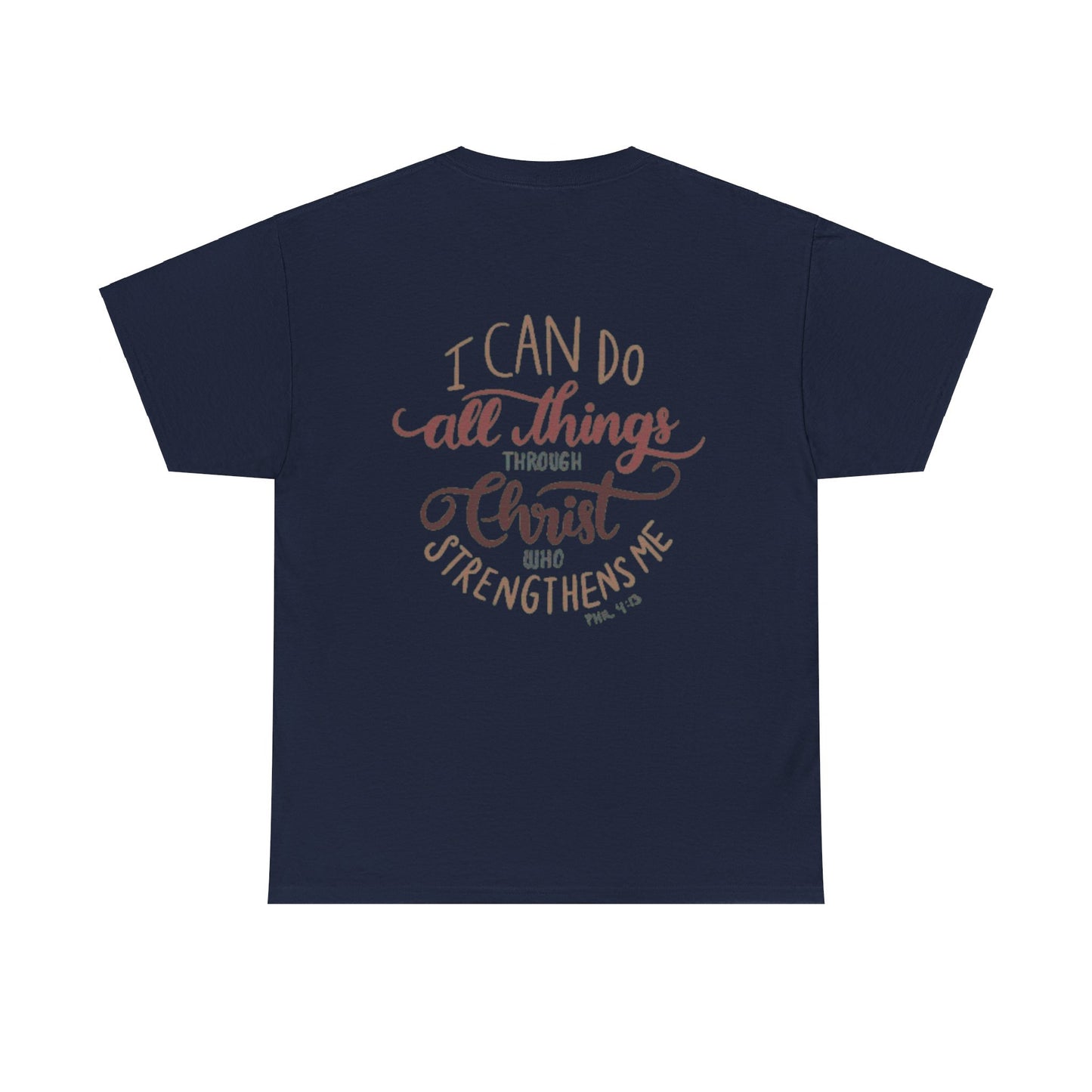 Through Christ (made to order) Printify