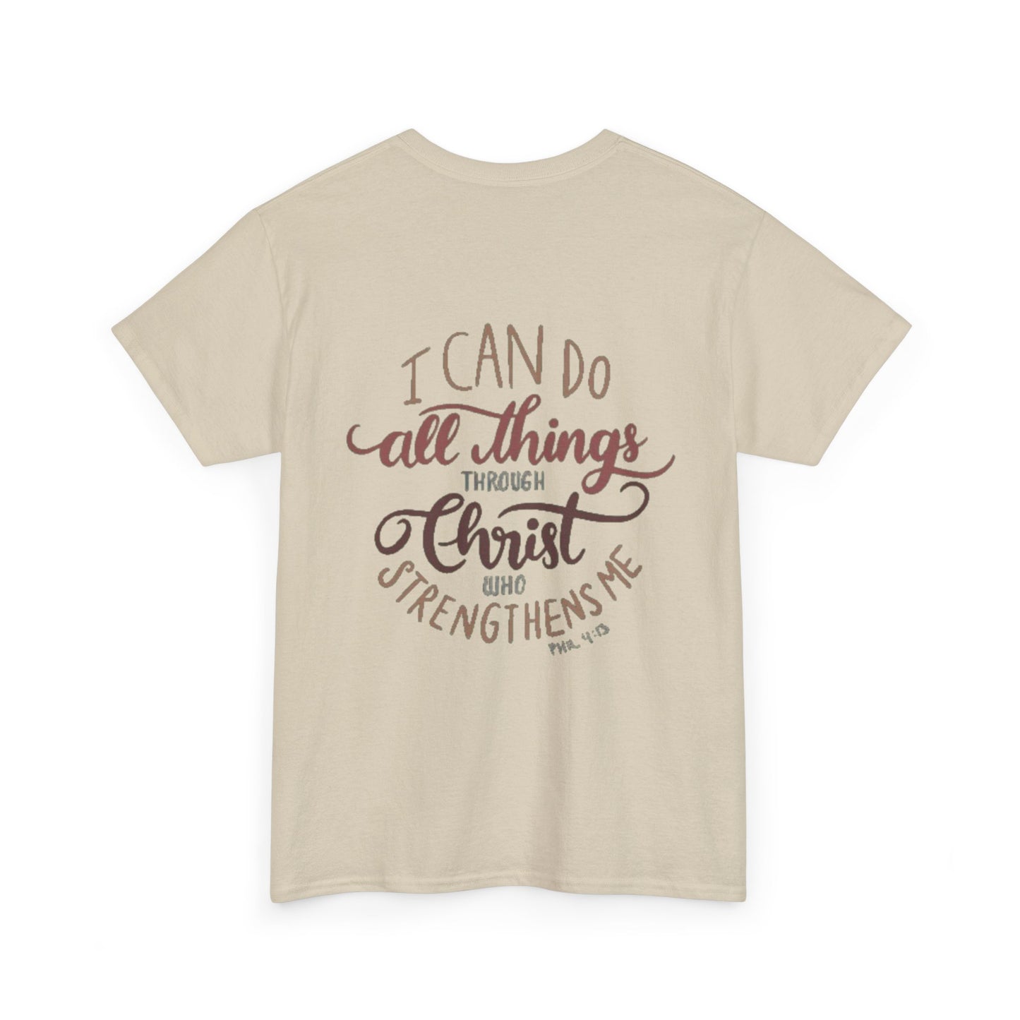 Through Christ (made to order) Printify
