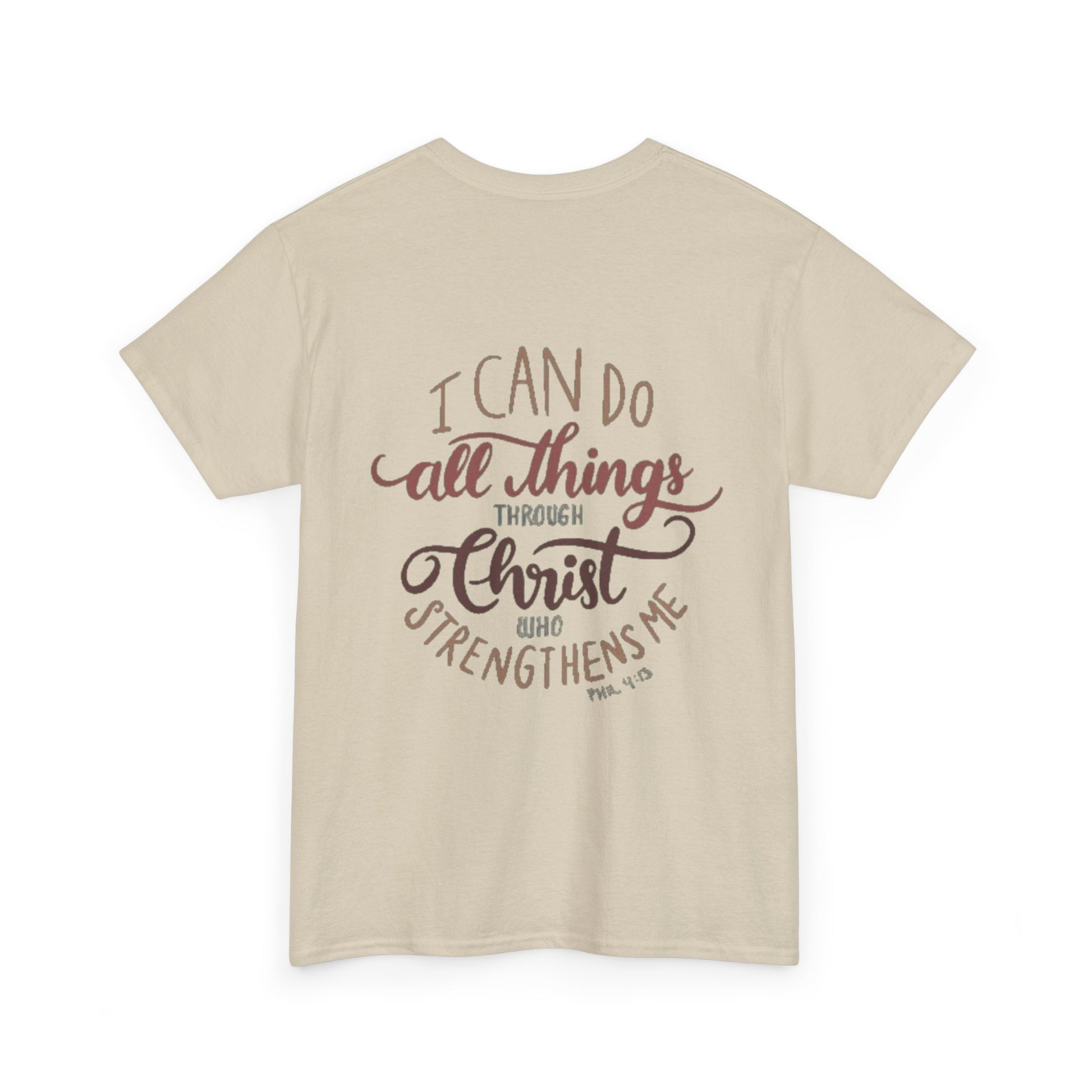 Through Christ (made to order) Printify