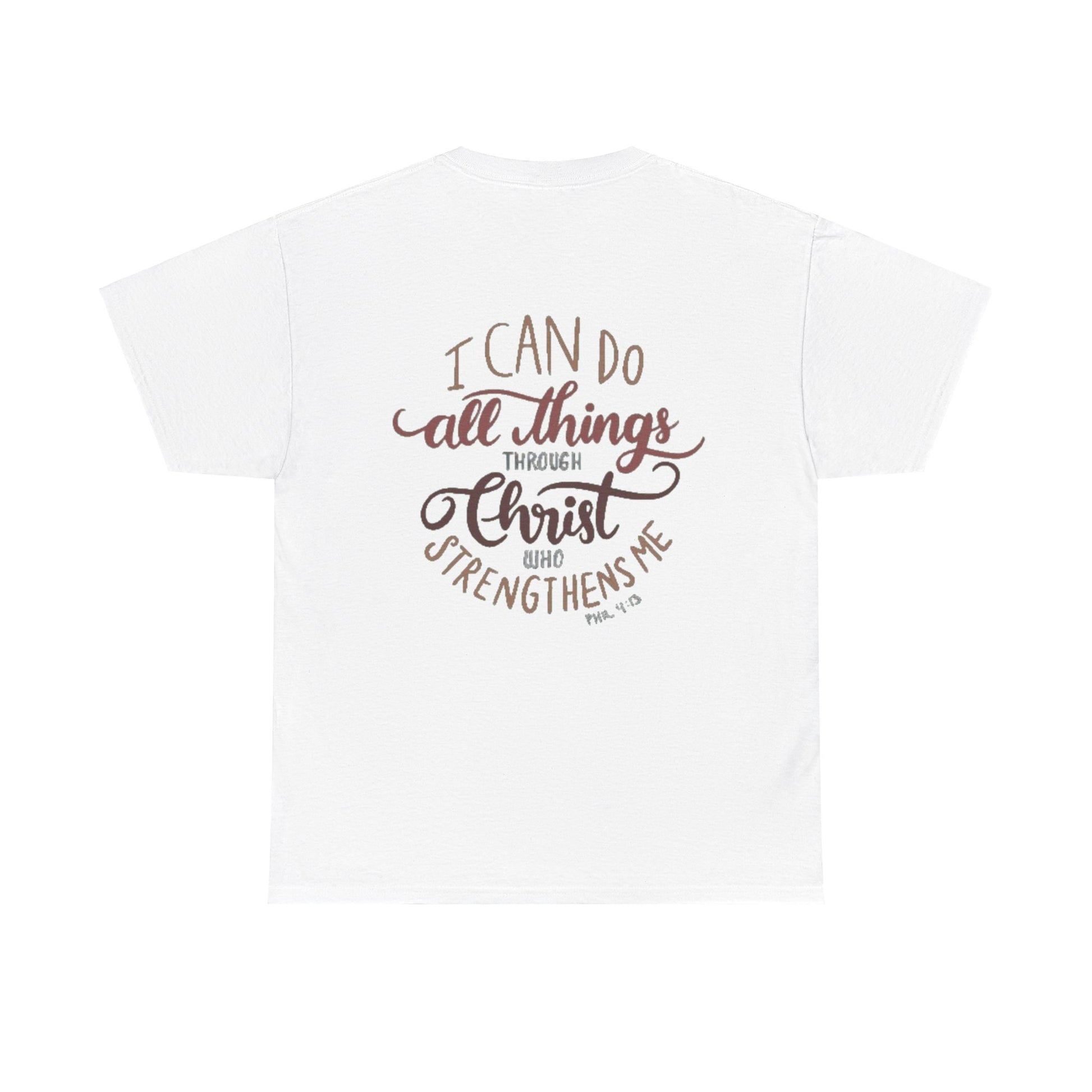 Through Christ (made to order) Printify