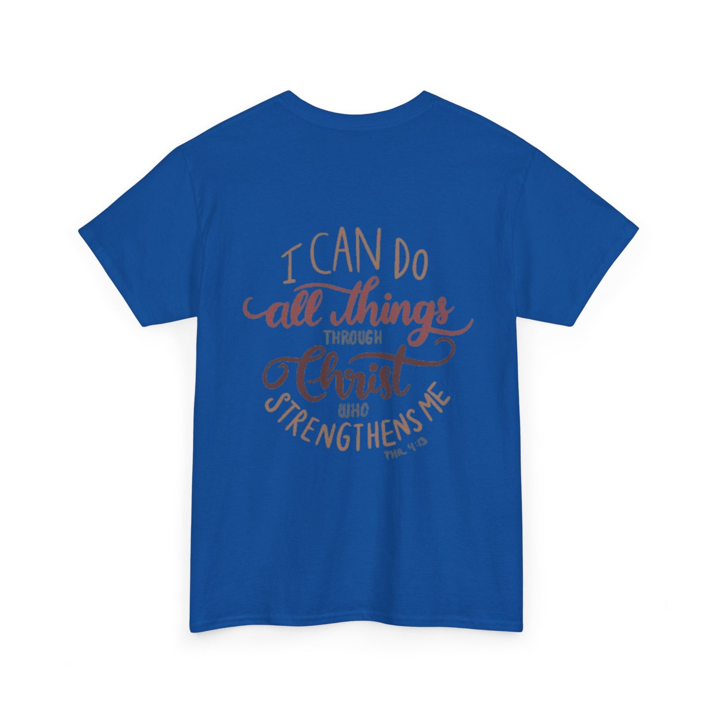 Through Christ (made to order) Printify