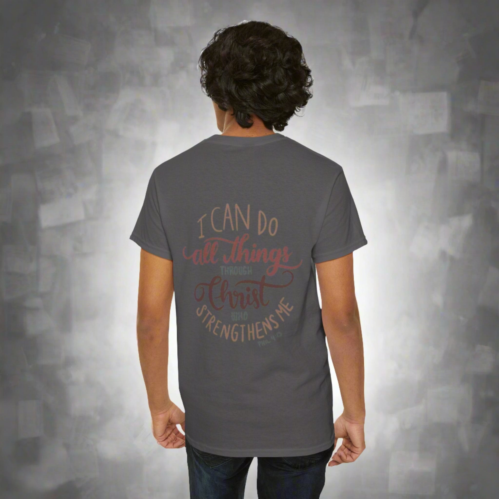 Through Christ (made to order) Printify