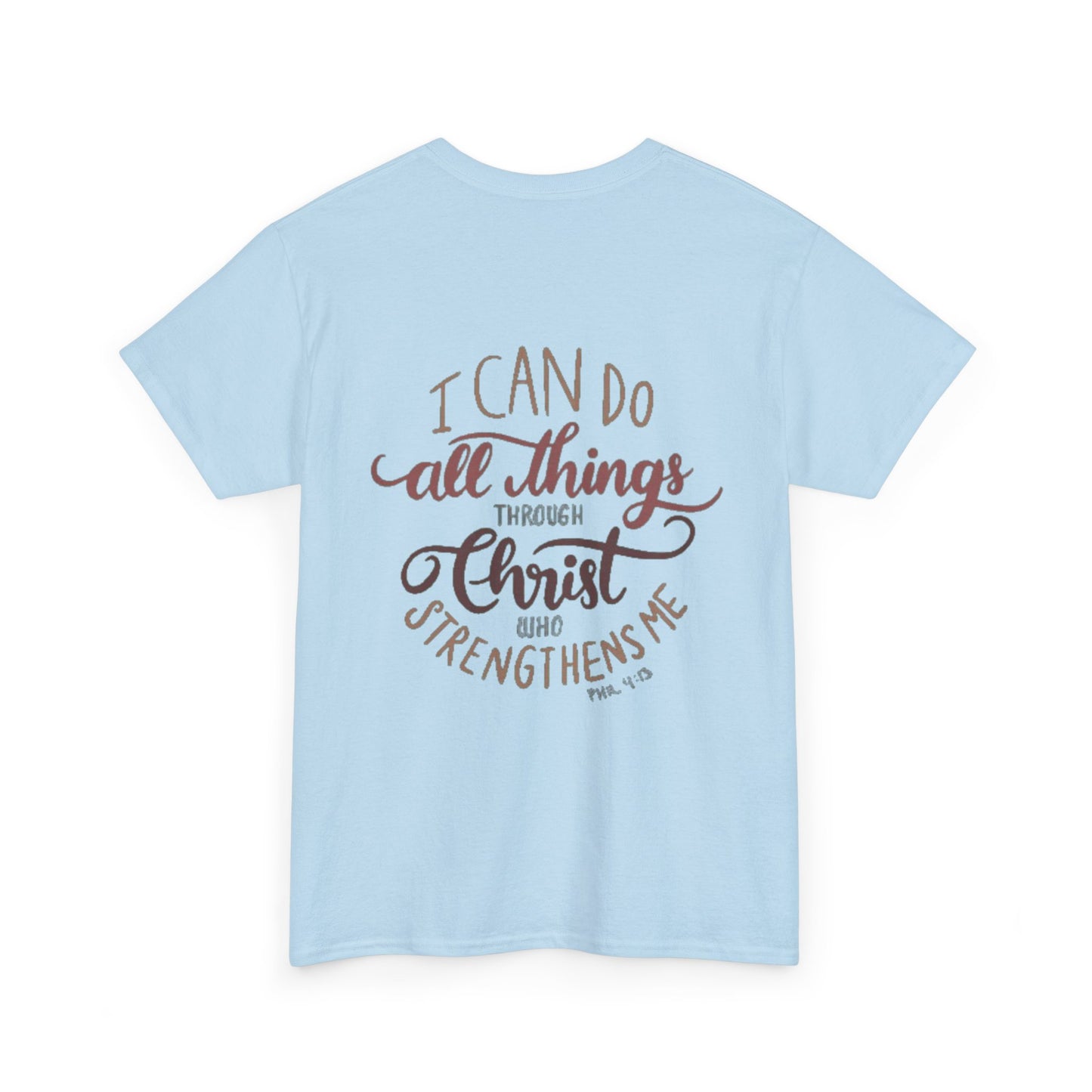 Through Christ (made to order) Printify