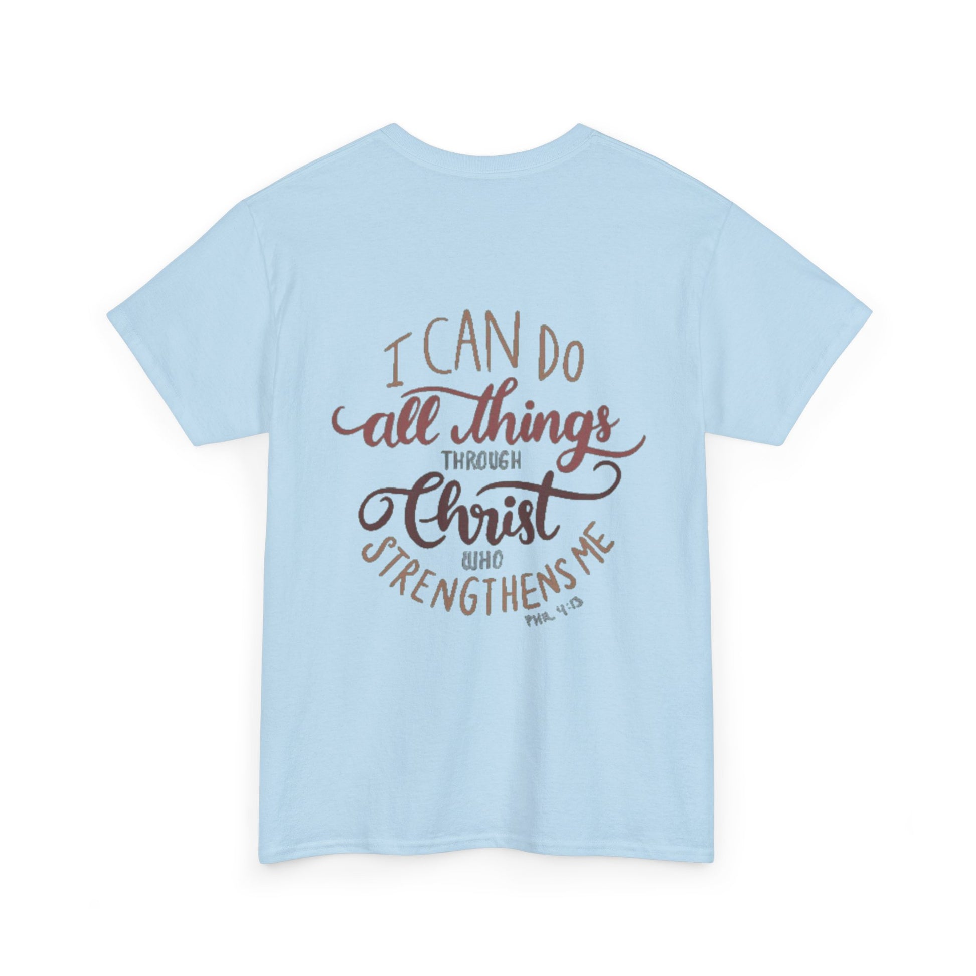 Through Christ (made to order) Printify