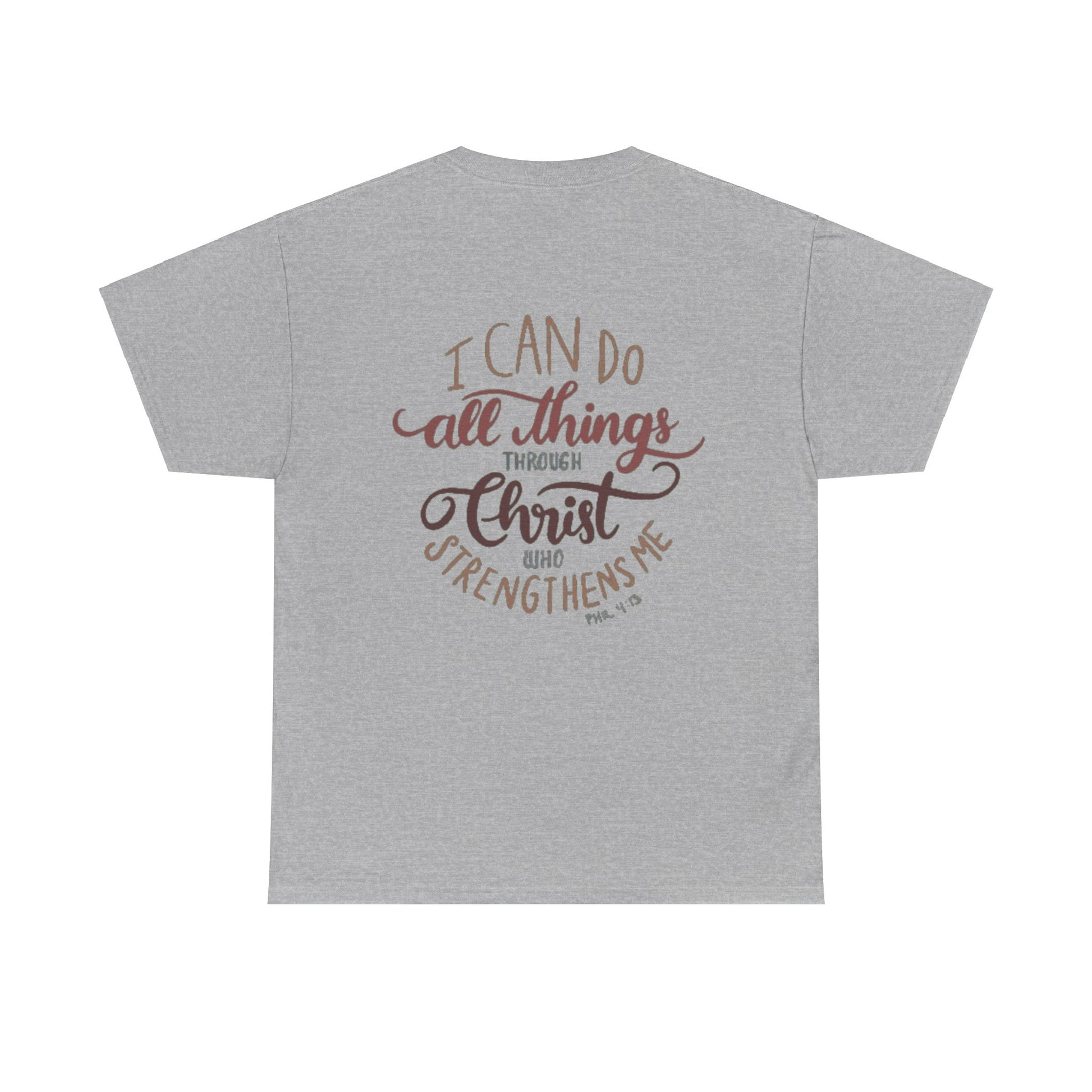 Through Christ (made to order) Printify