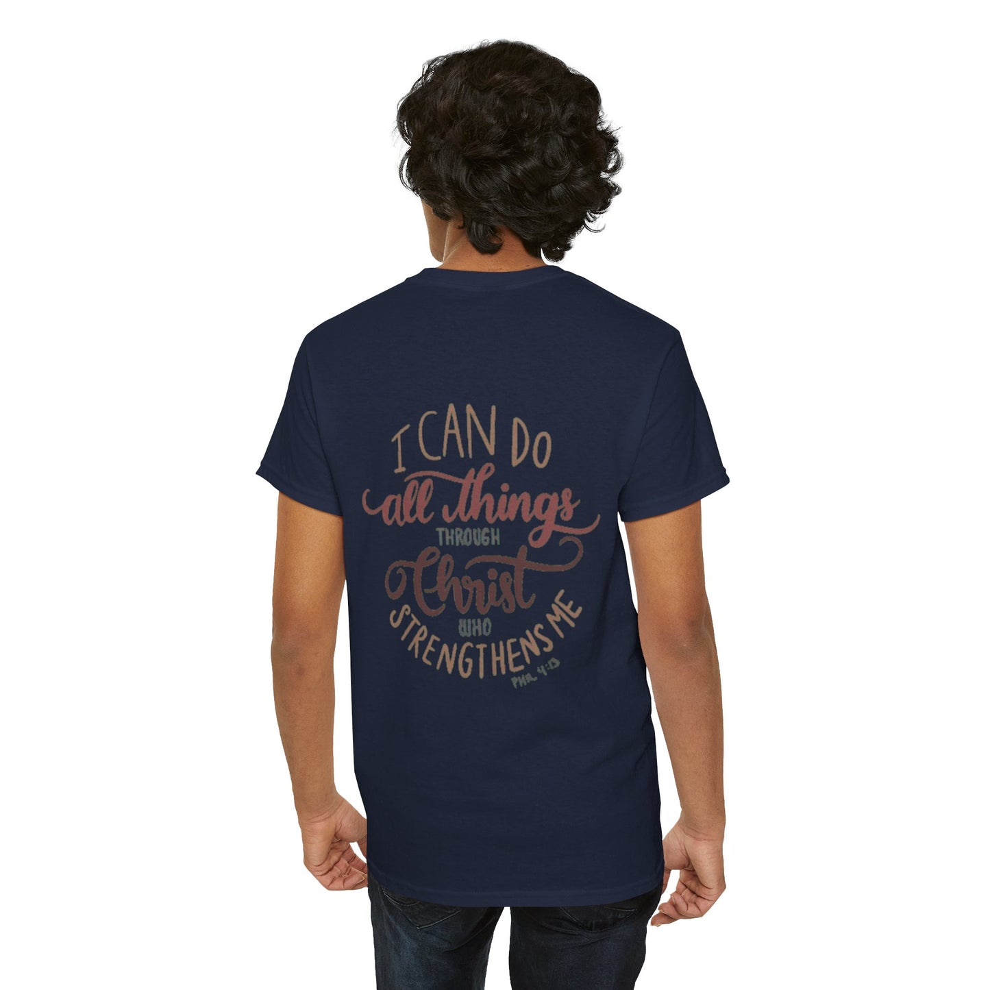 Through Christ (made to order) Printify