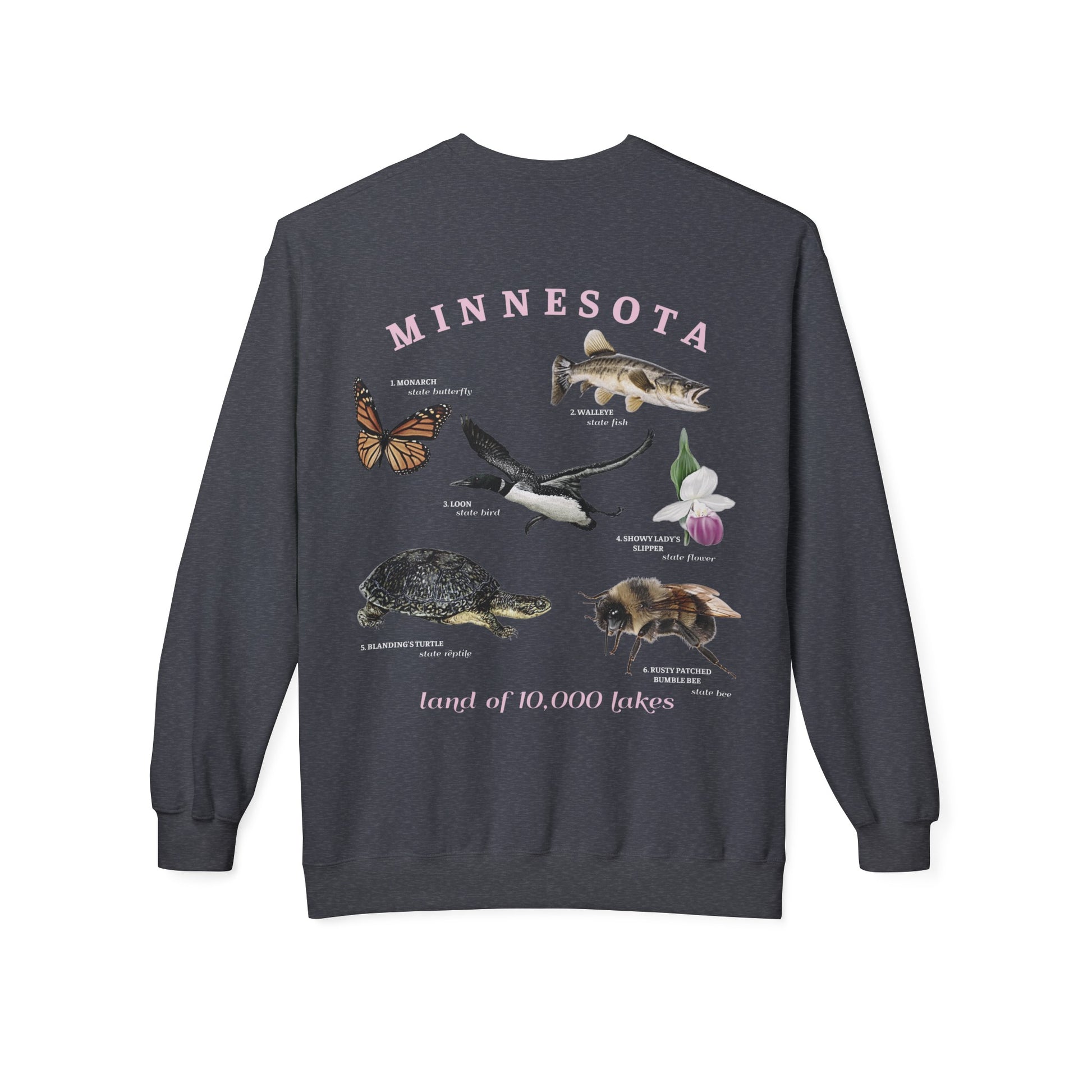 Minnesota State Crewneck (Made to Order) Printify