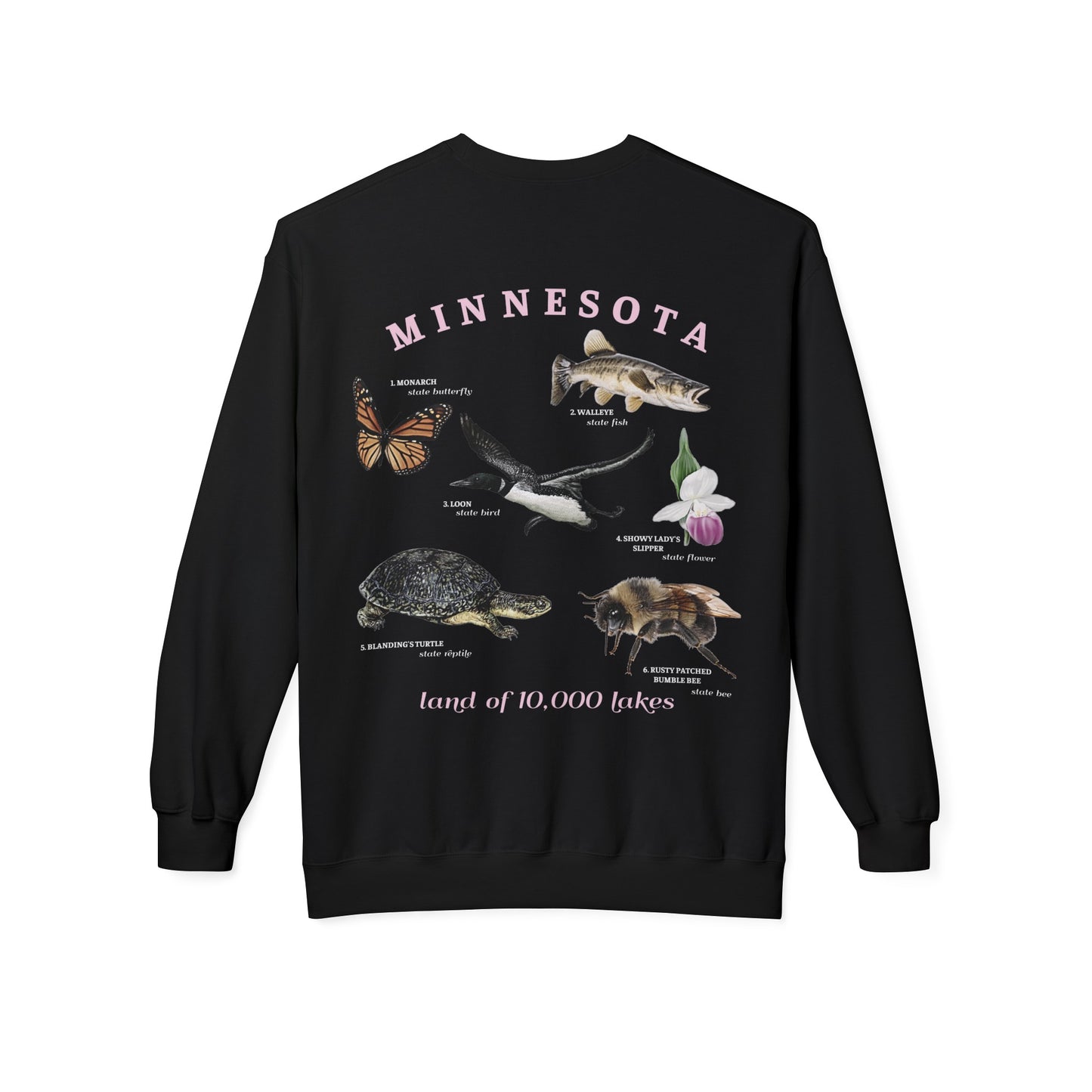 Minnesota State Crewneck (Made to Order) Printify