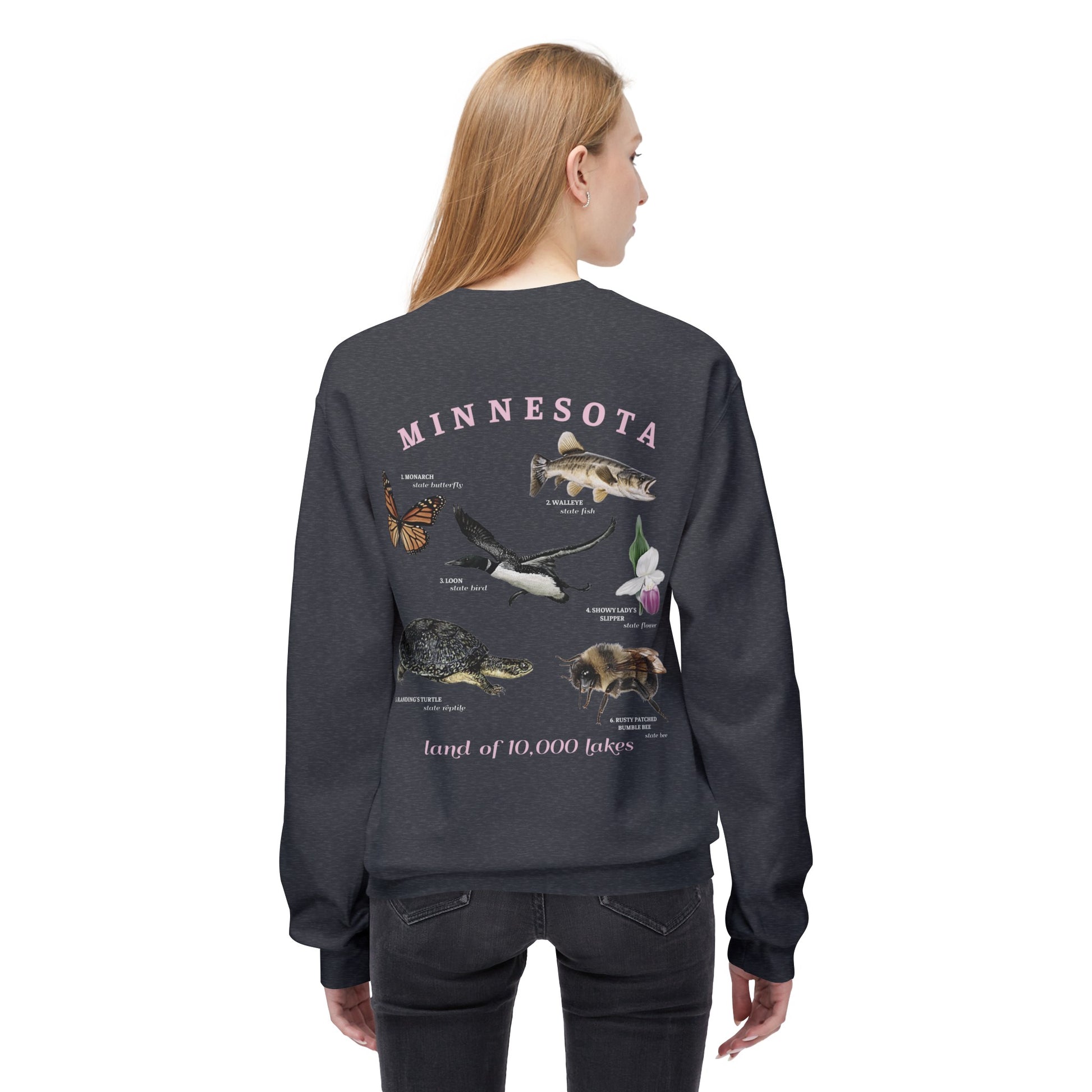 Minnesota State Crewneck (Made to Order) Printify