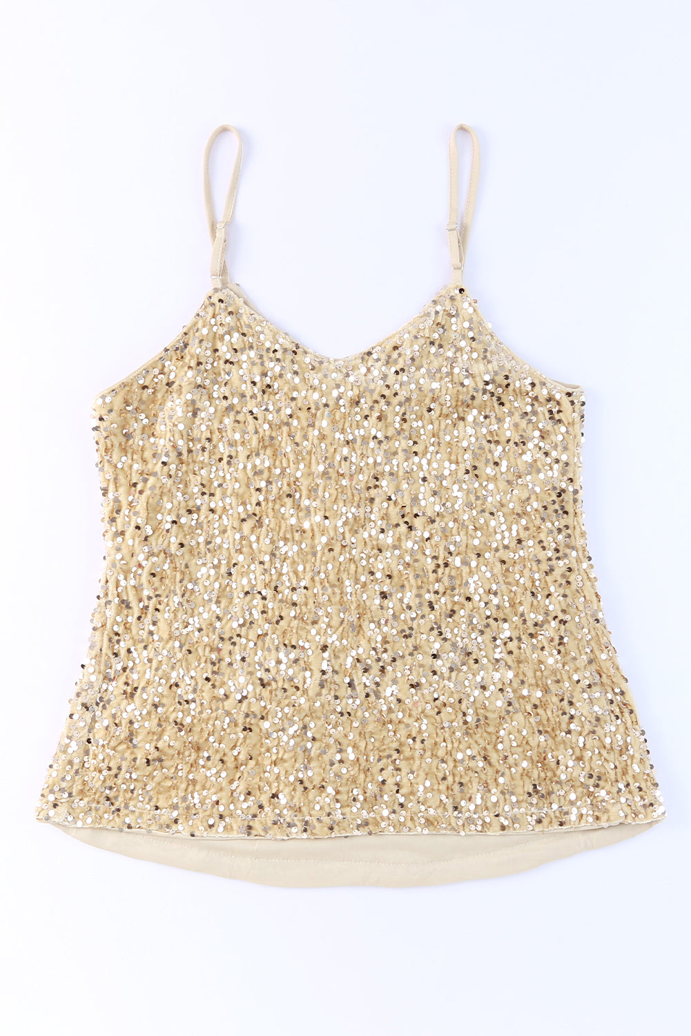 Carrie Sequin V-Neck Cami - Shop All Around Divas