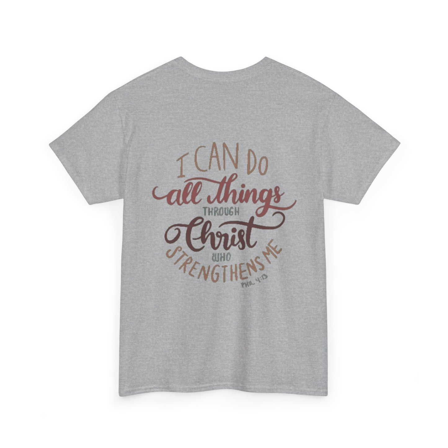 Through Christ (made to order) Printify