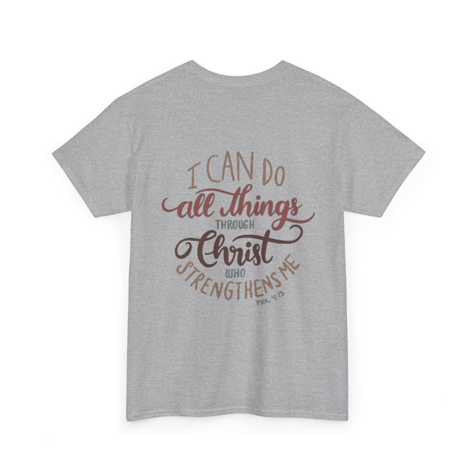 Through Christ (made to order) Printify