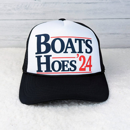 Boats n Hoes Trucker Hat - Shop All Around Divas