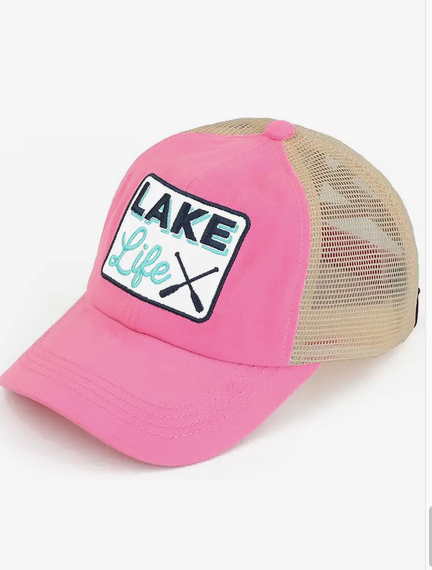 Lake Life Pony Cap