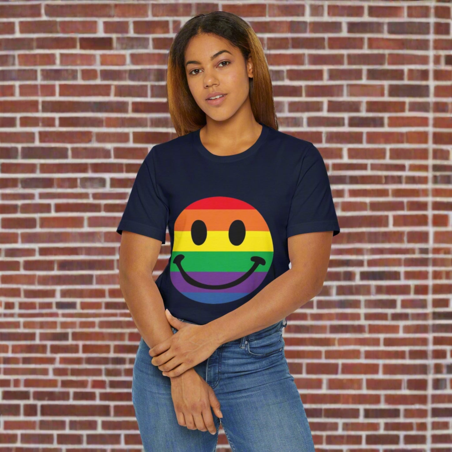 Smiley Face T-Shirt Printify