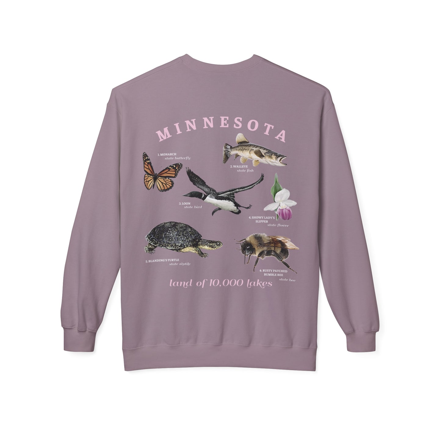 Minnesota State Crewneck (Made to Order) Printify