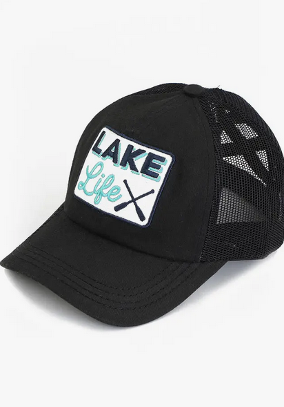 Lake Life Pony Cap