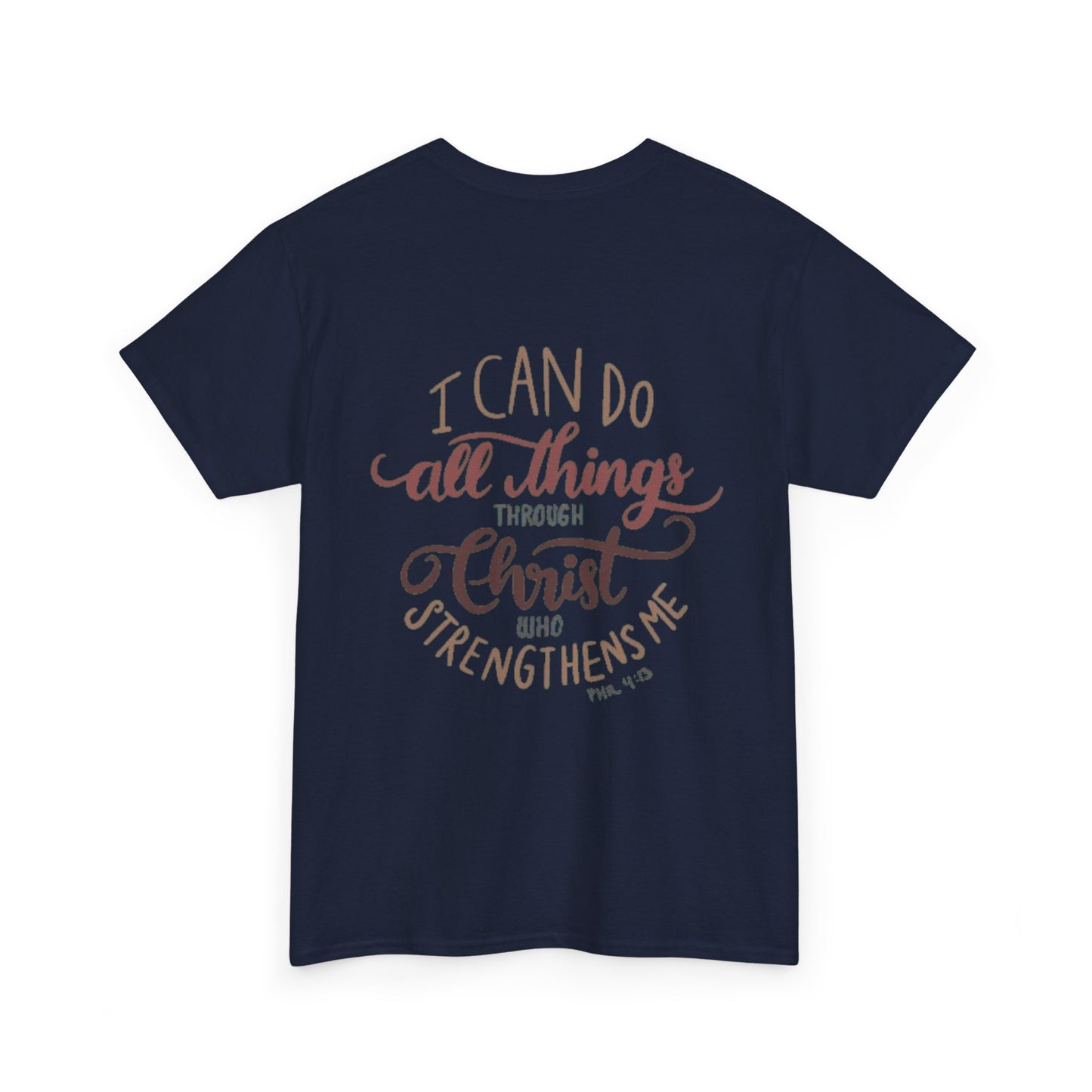 Through Christ (made to order) Printify