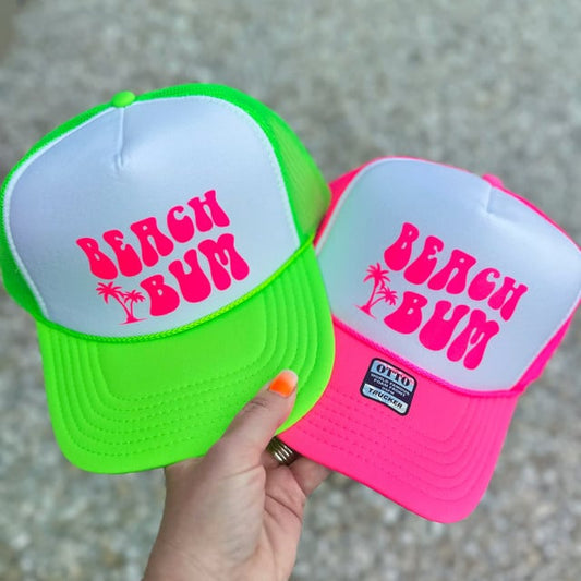 Beach Bum Trucker Hat - Shop All Around Divas