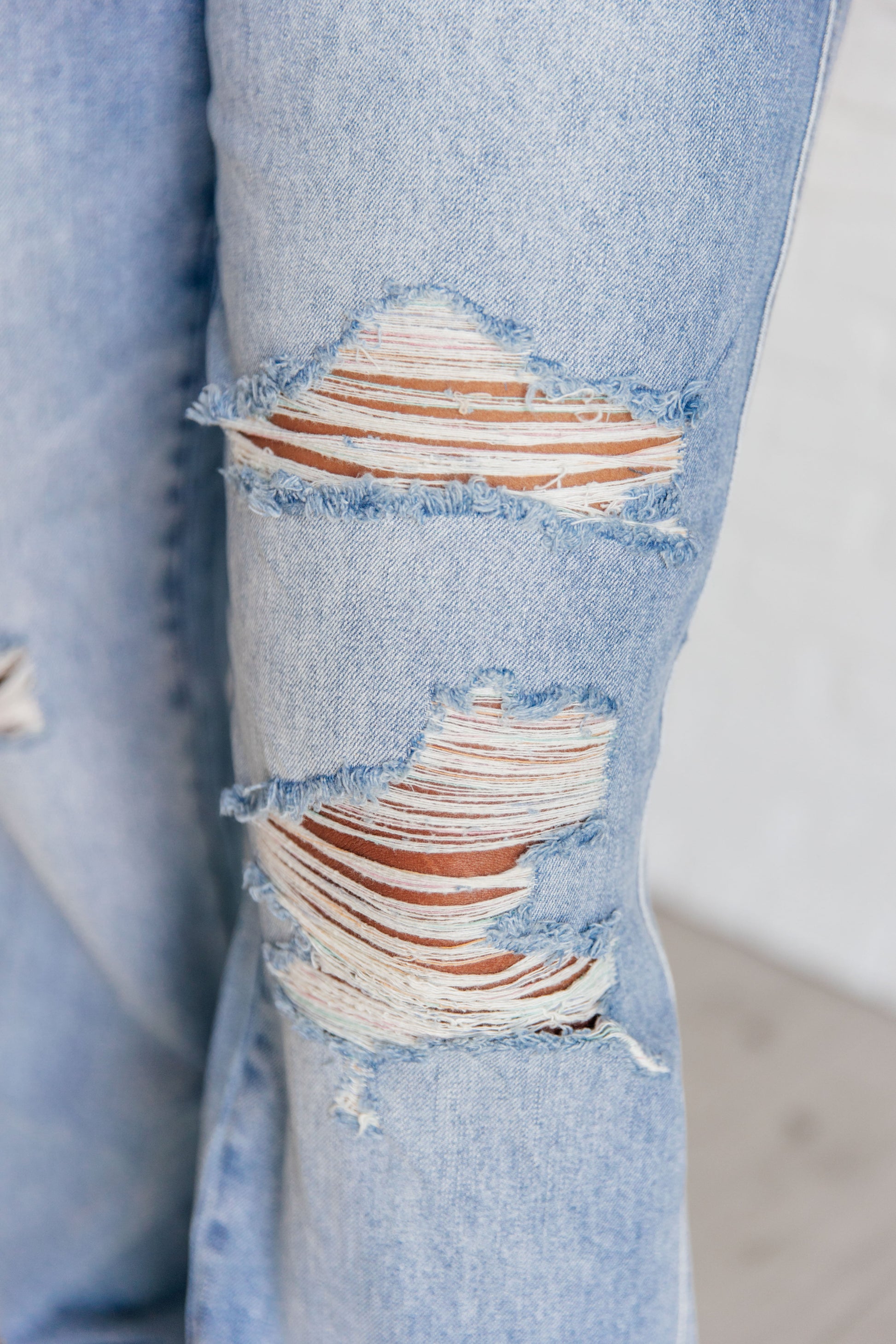 Ramona High Rise Rigid Magic Destroyed Straight Jeans Ave Shops