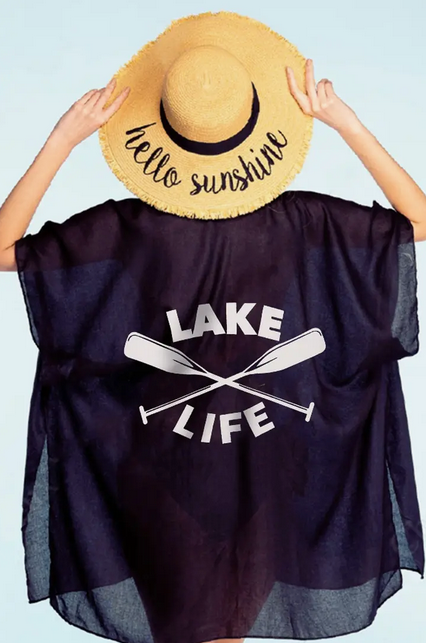 Lake Life Kimono - Shop All Around Divas