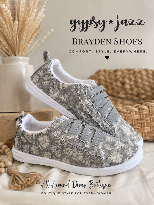 Brayden Shoes - Charcoal