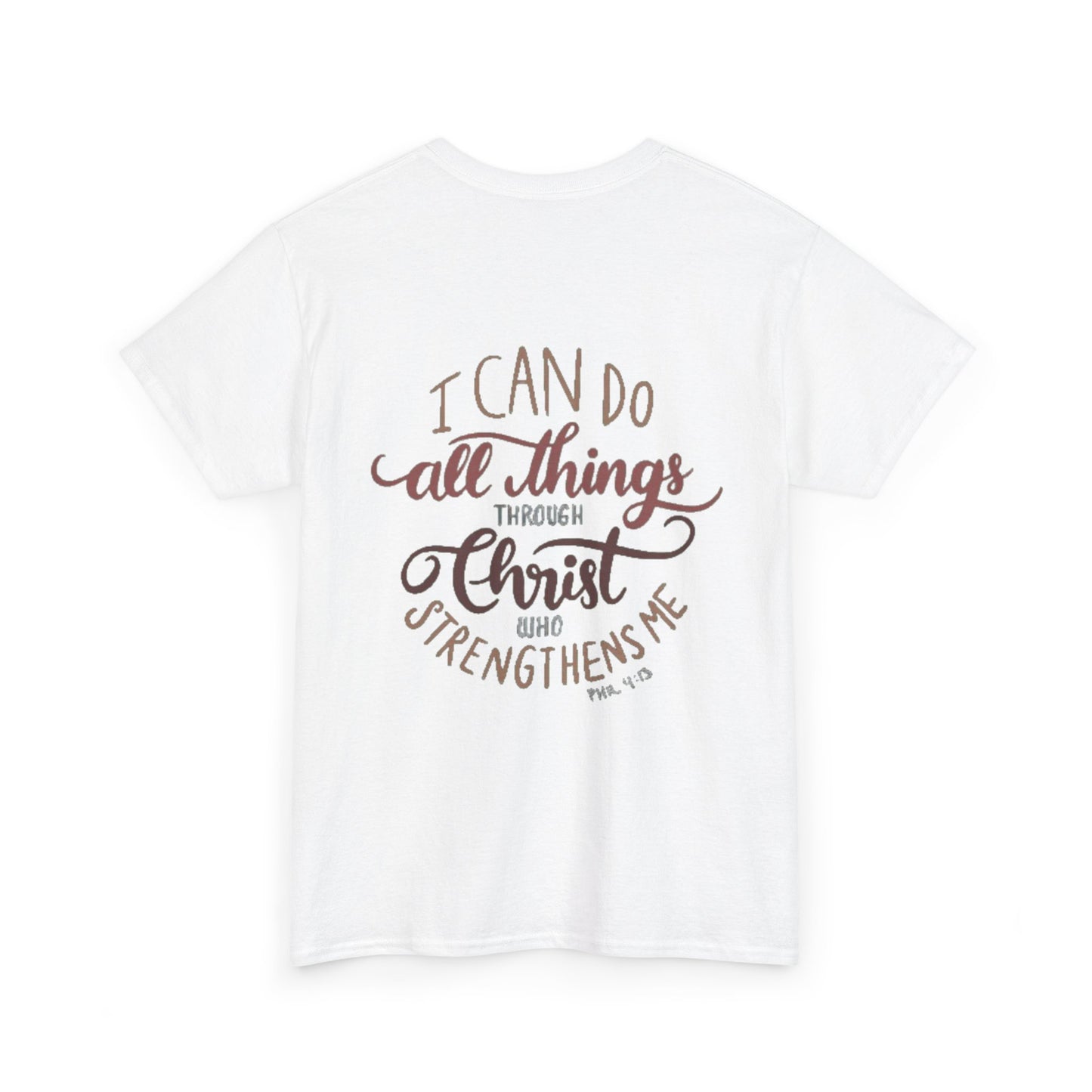 Through Christ (made to order) Printify