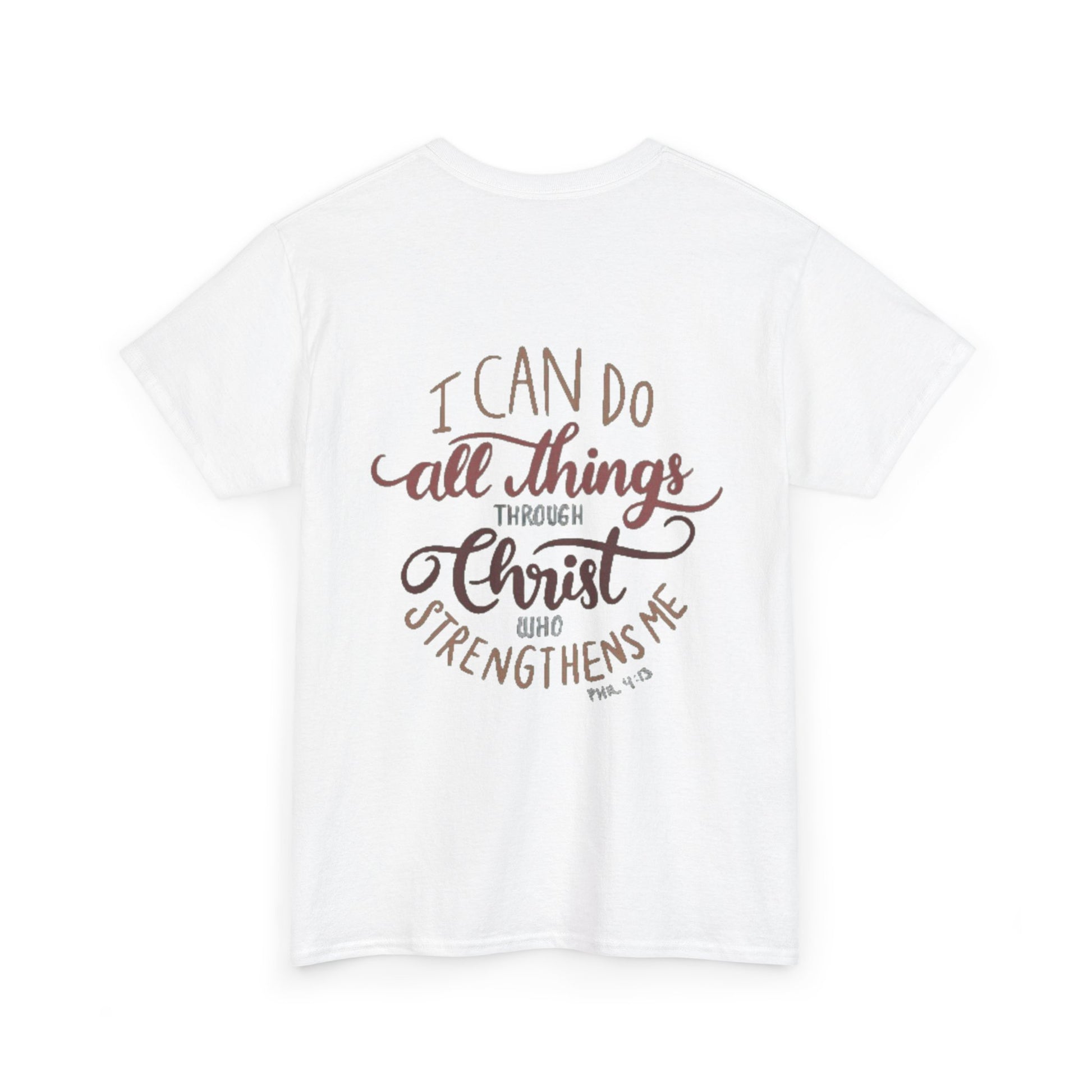 Through Christ (made to order) Printify