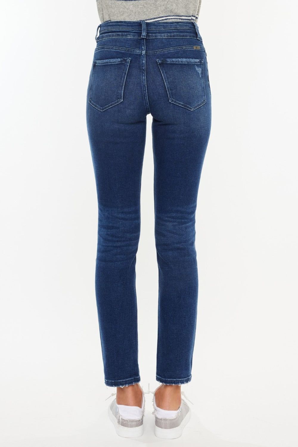 Kancan High Rise Slim Straight Jeans - Shop All Around Divas