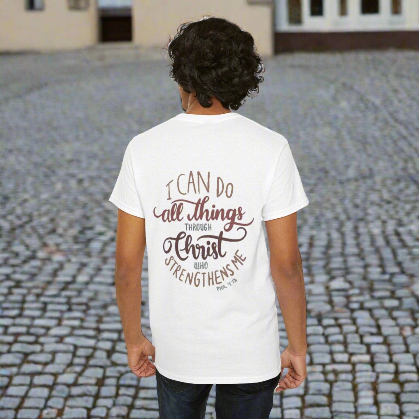 Through Christ (made to order) Printify