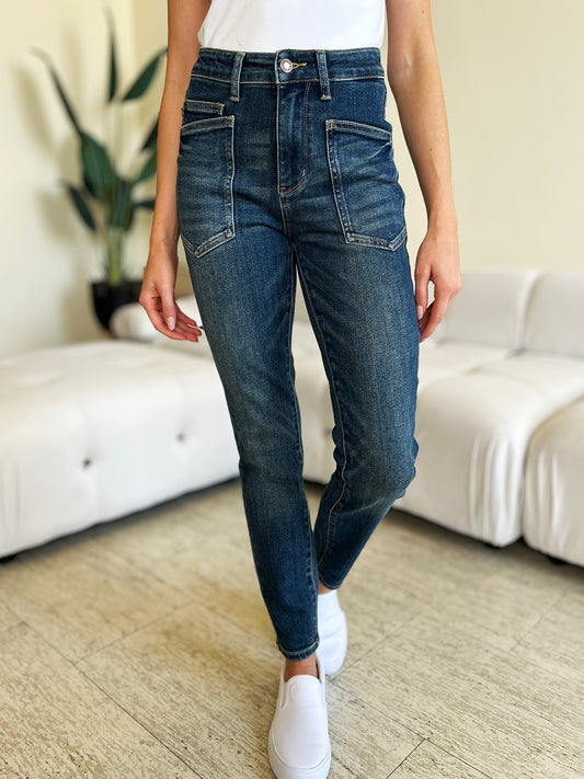 Judy Blue Full Size High Waist Skinny Jeans - Shop All Around Divas