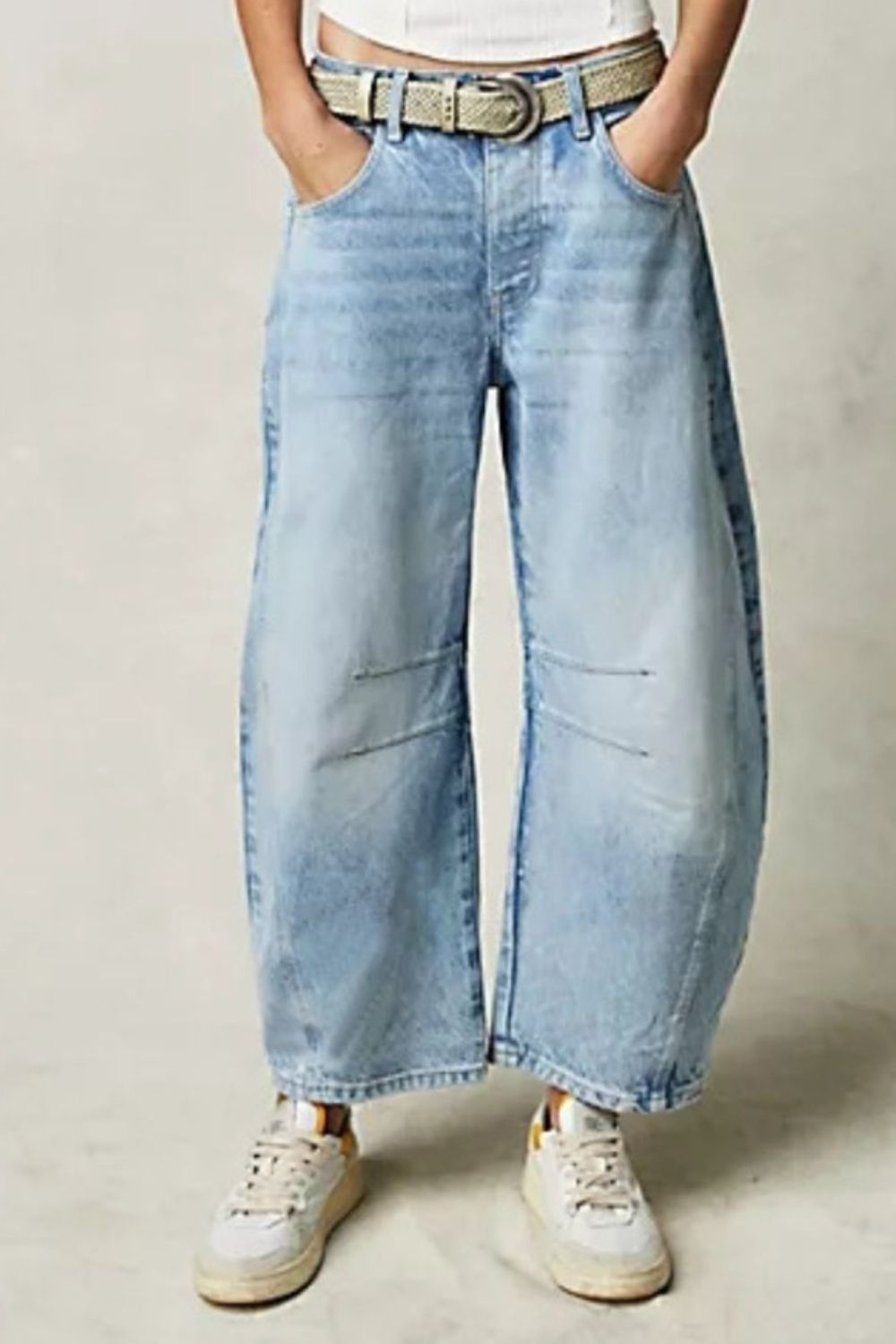 Wide Leg Jeans with Pockets -multiple colors