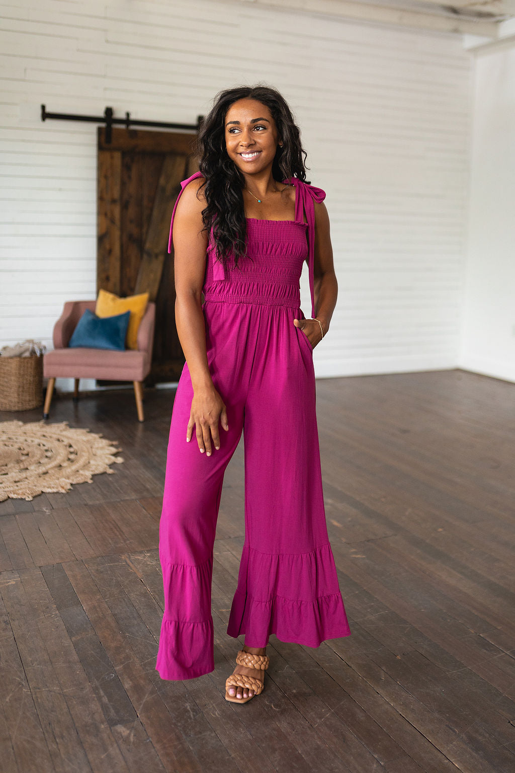 Almost Available Flared Jumpsuit - Shop All Around Divas