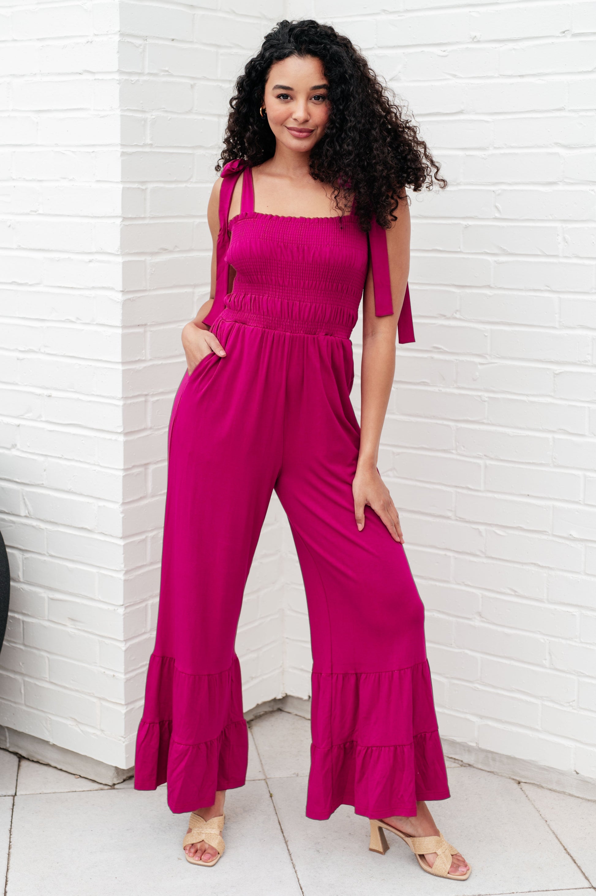 Almost Available Flared Jumpsuit - Shop All Around Divas