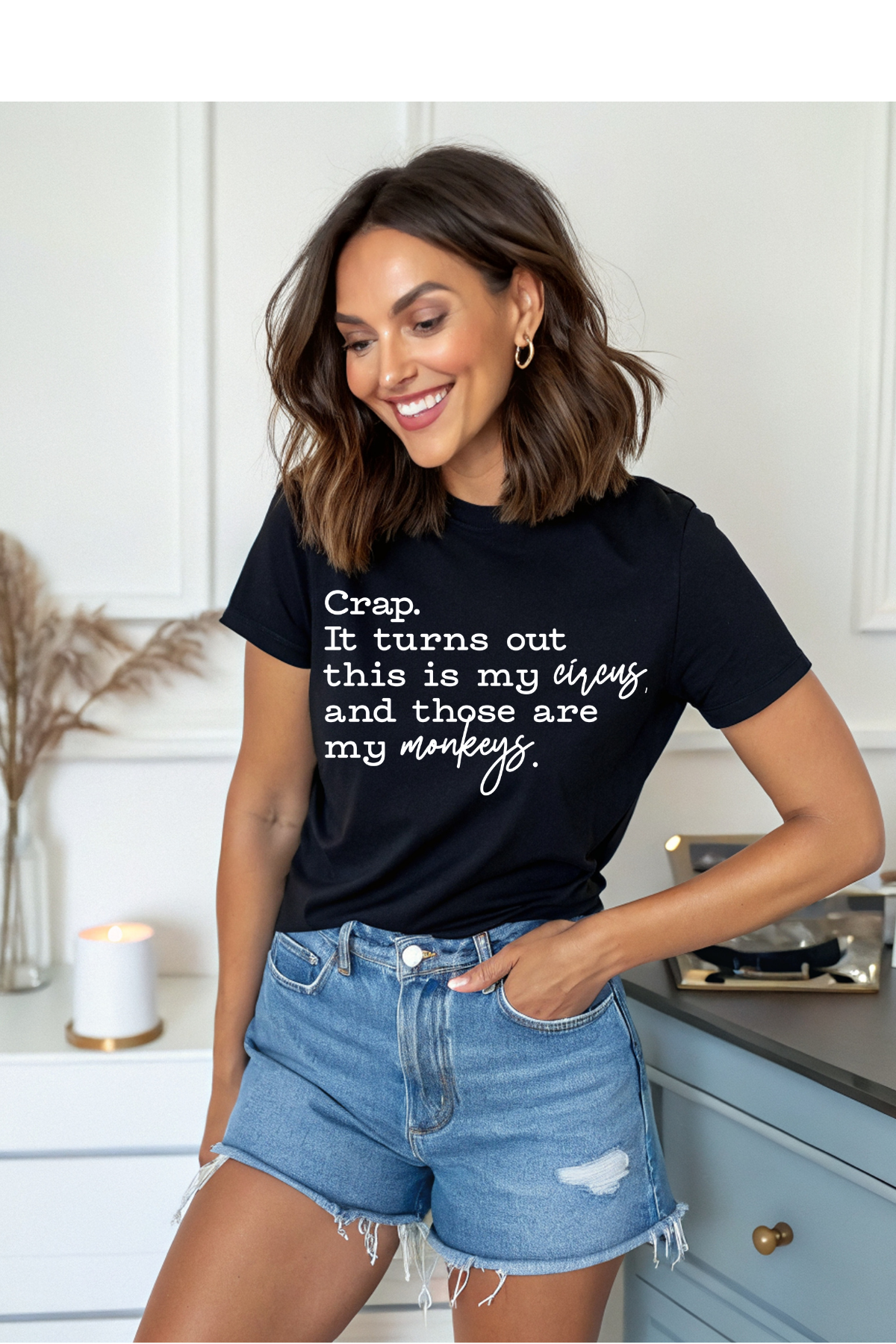 My Circus My Monkeys Graphic Tee - 3 Colors