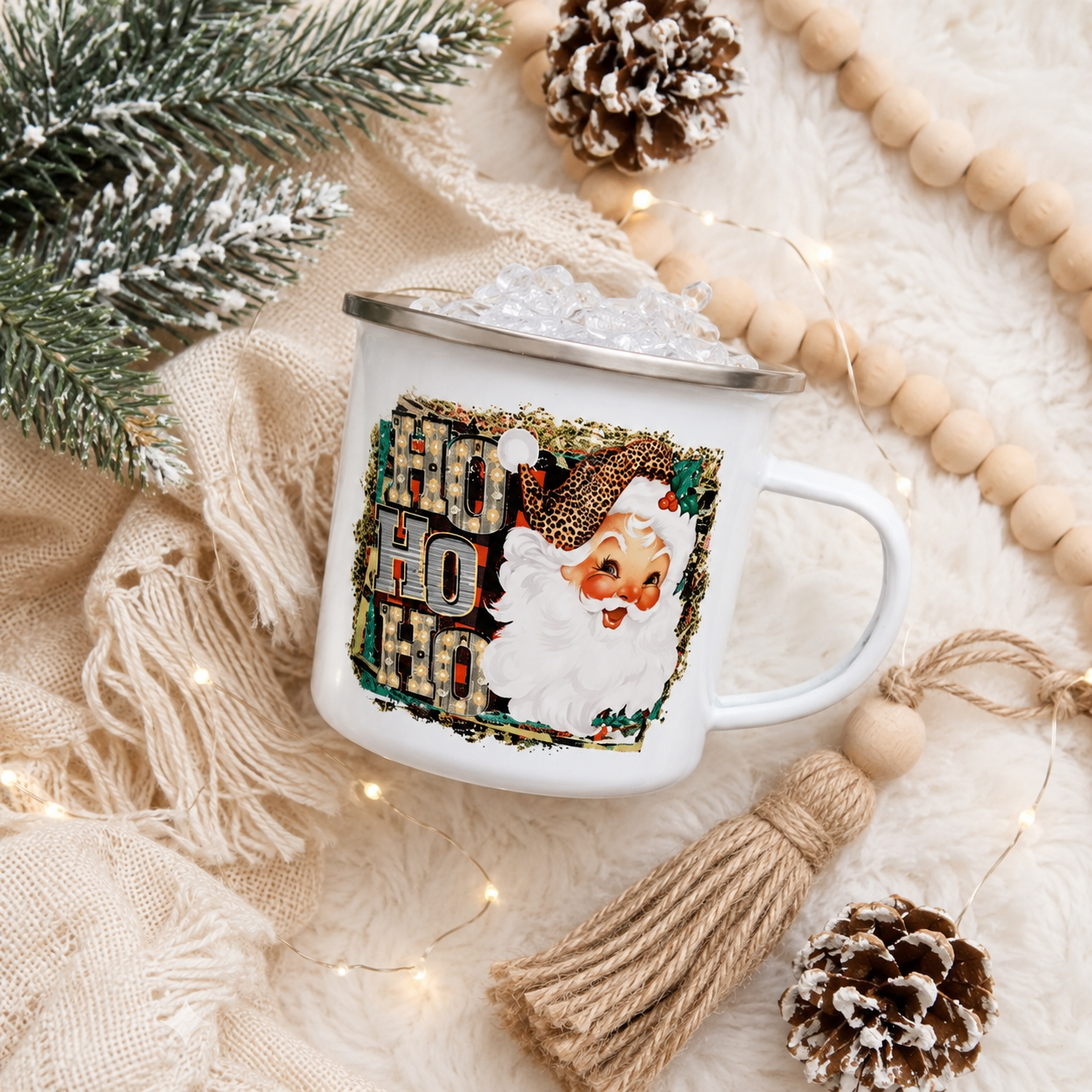 Holiday Tin Mugs