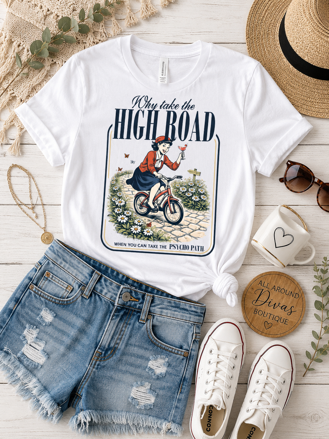 High Road Graphic Tee - 3 Colors