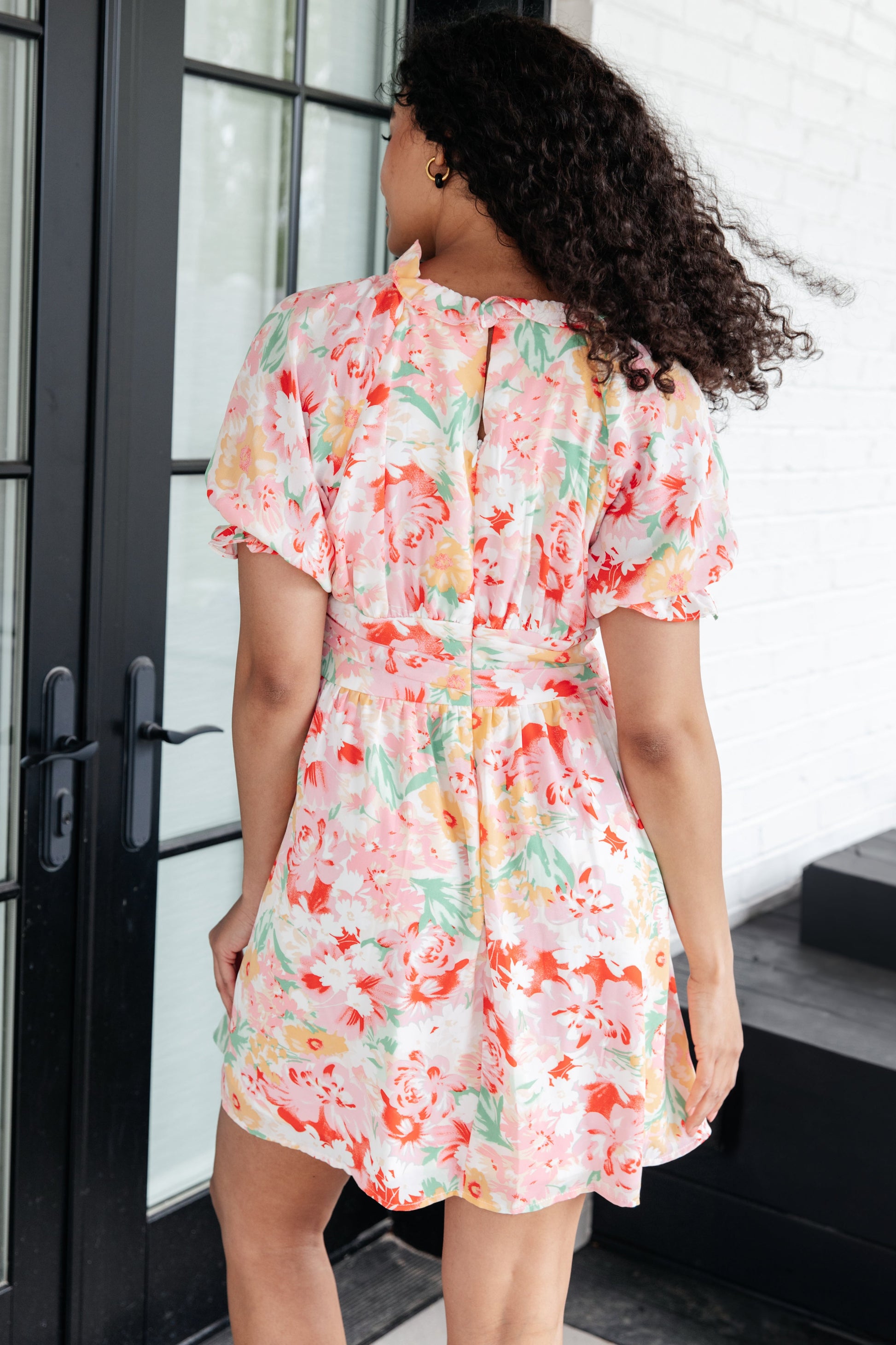 Fancy Free Floral Dress - Shop All Around Divas