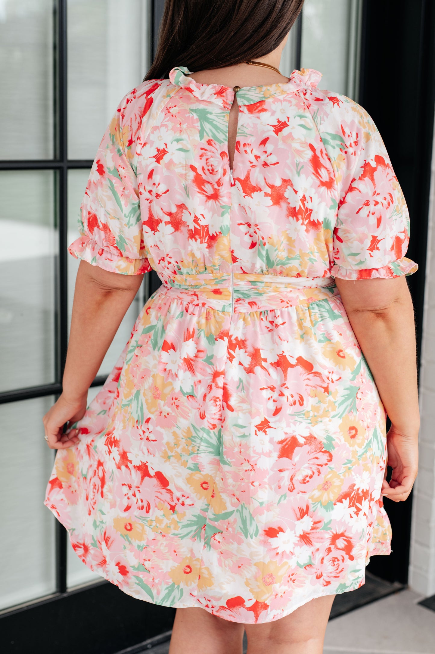 Fancy Free Floral Dress - Shop All Around Divas