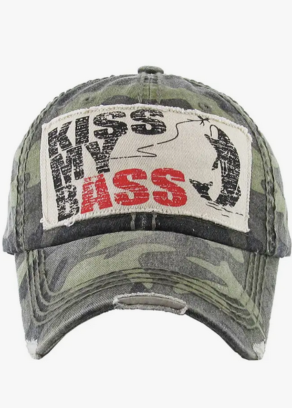 Kiss My BASS Basebell Cap