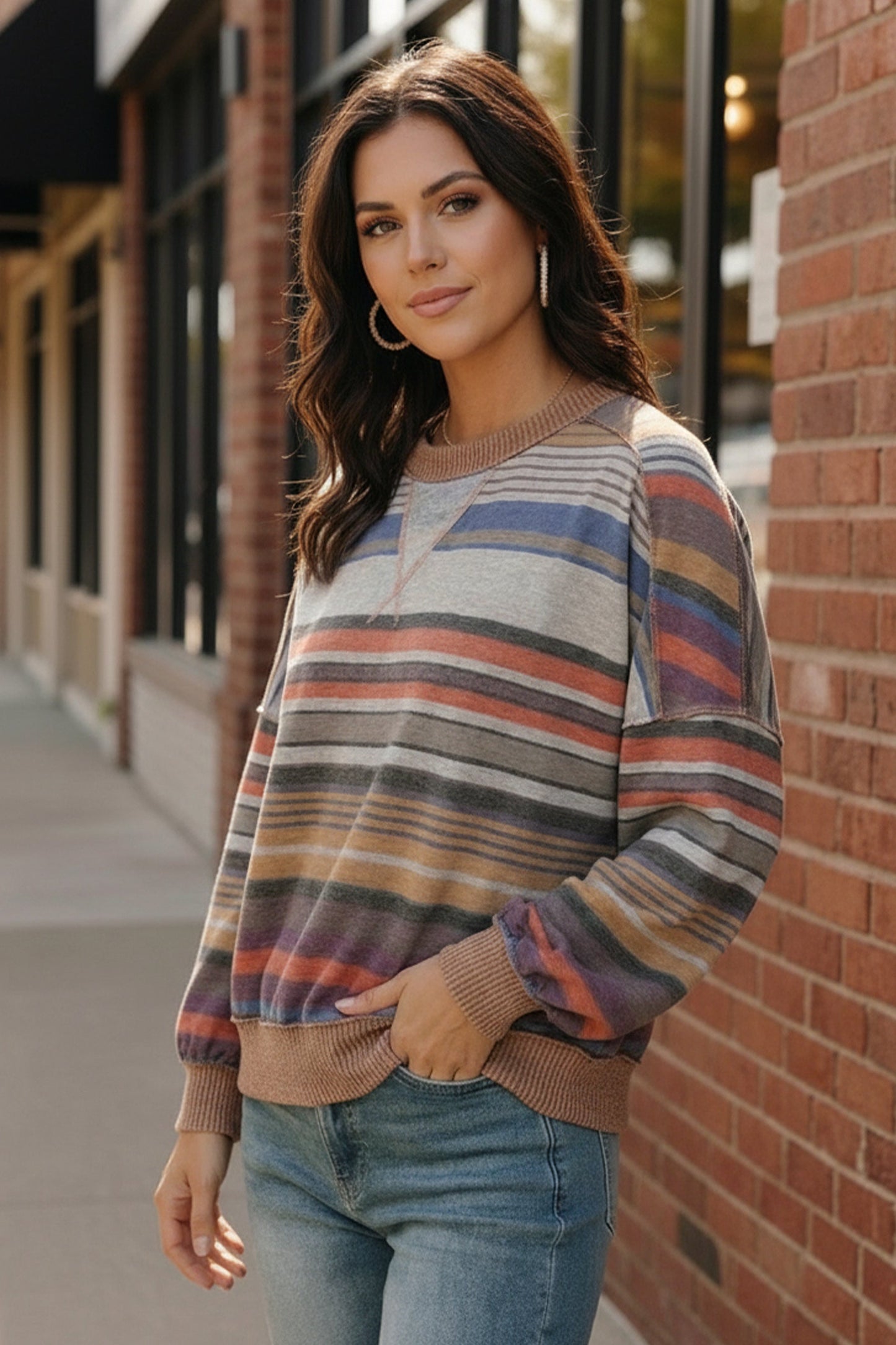 Warm Wanderer Pullover Top
