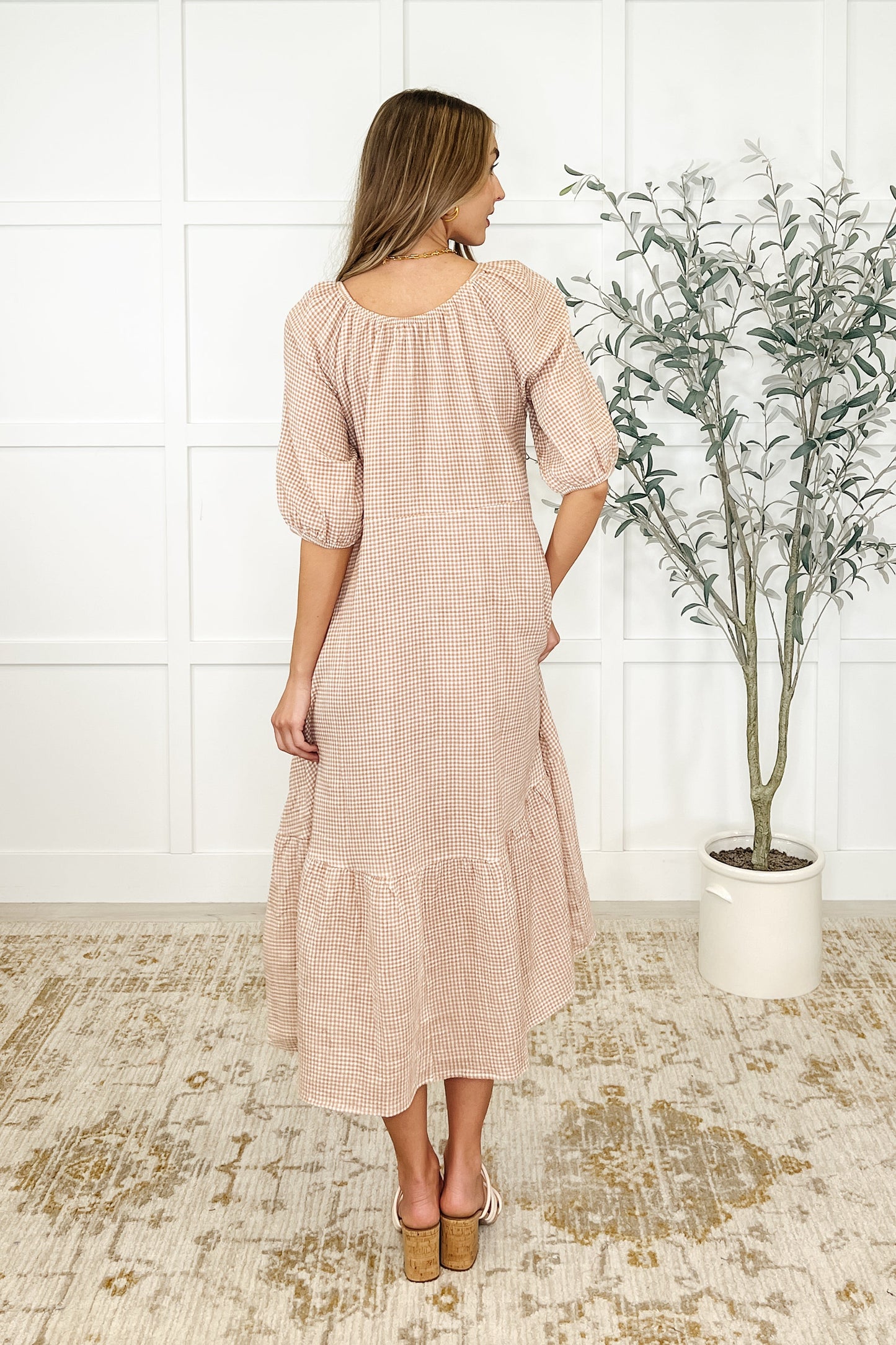 Hazel Dress in Toffee