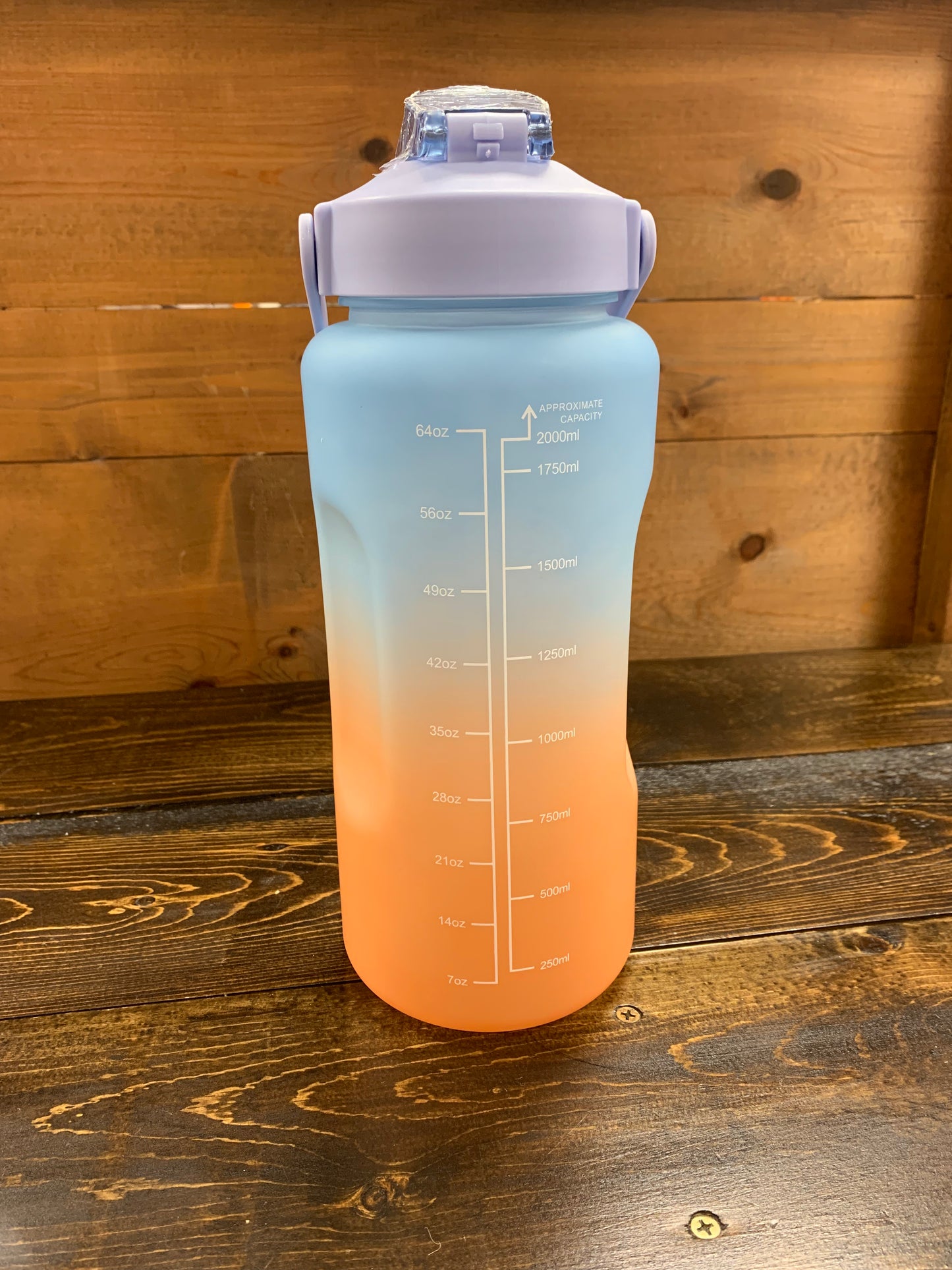 Rise & Shine Water Bottle 64 oz