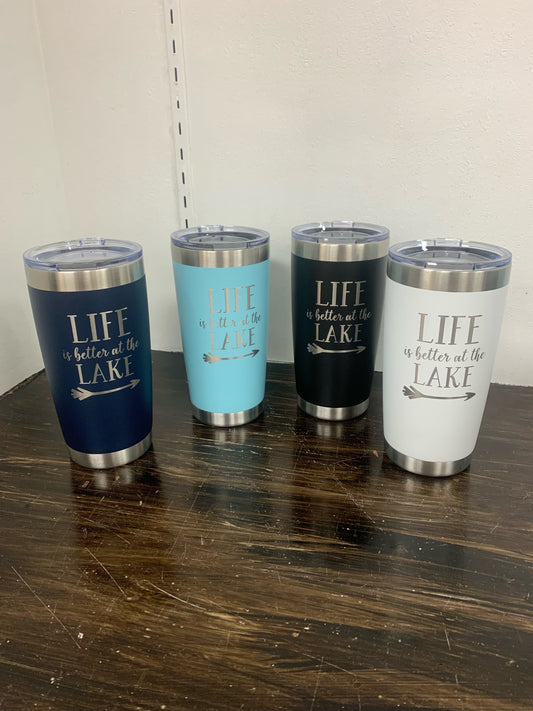 Life at the Lake Tumbler - Shop All Around Divas