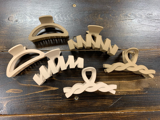 Fun Matte Hair Clips - Shop All Around Divas