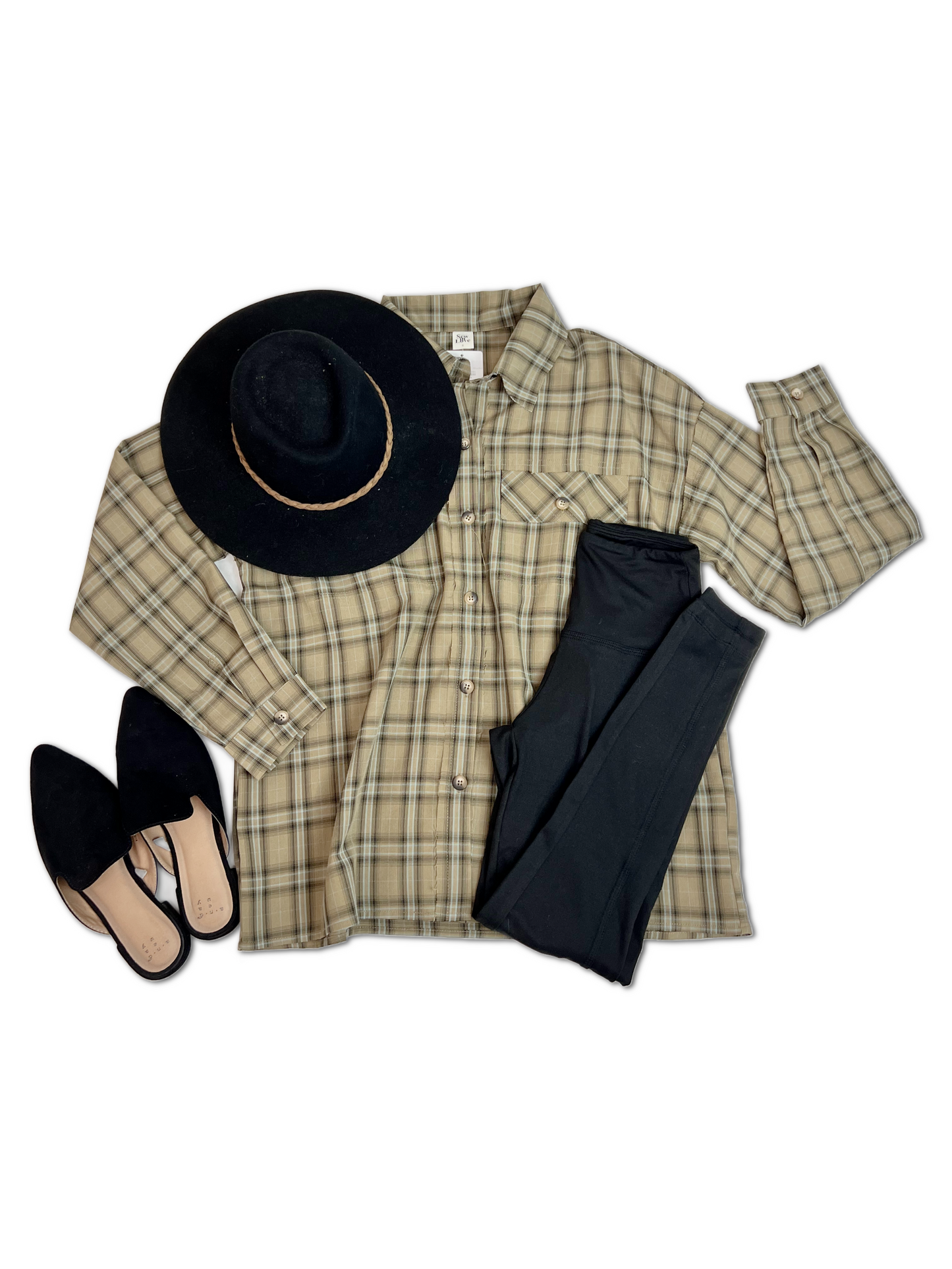 Faith In Fall Plaid - Button Down