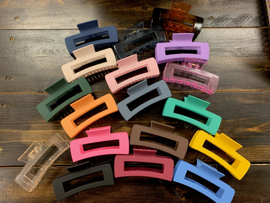 Rachel Rectangle Hair Clips - Shop All Around Divas