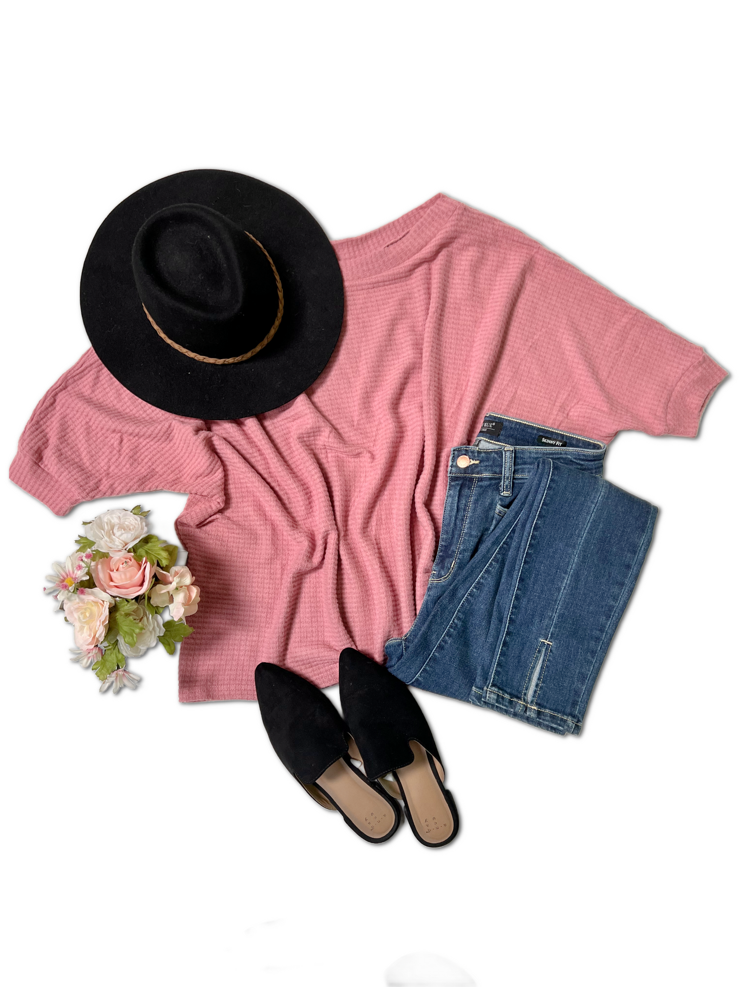 Rosy Cheeks Dolman Boutique Simplified