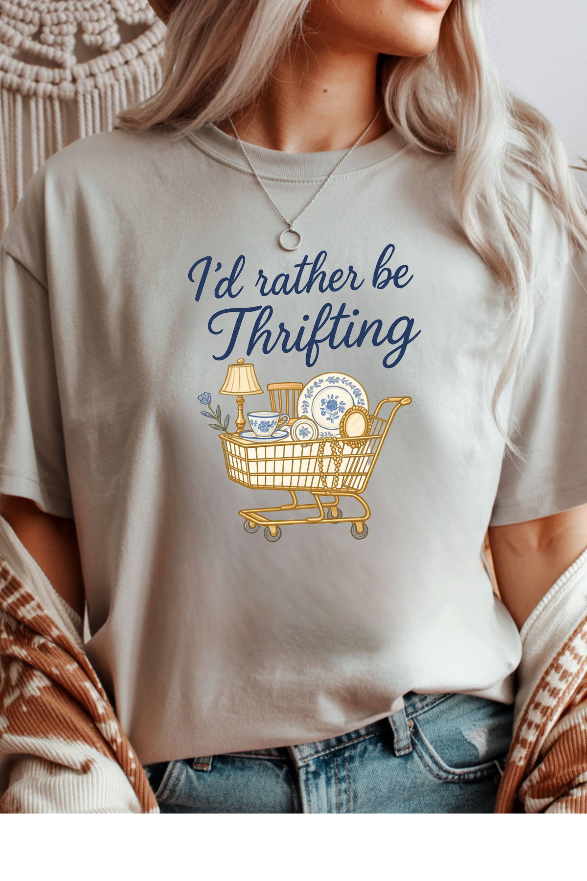 Rather Be Thrifting Graphic Tee - 3 Colors