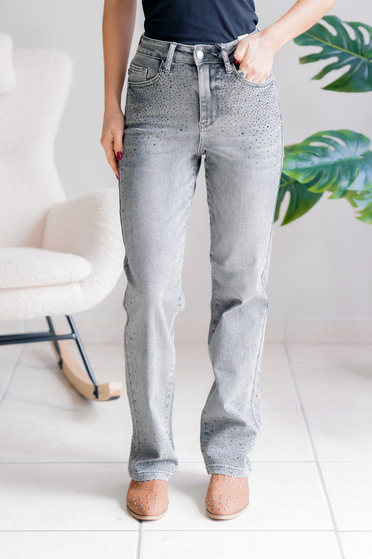 Starlight Glam Judy Blue Straight Legs